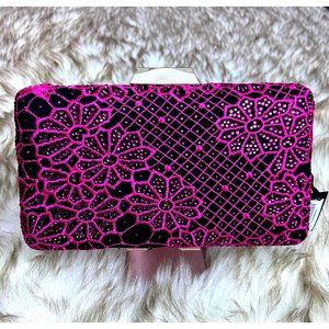 TADASHI SOJI AYATORI CRYSTAL DIAMANTE CLUTCH